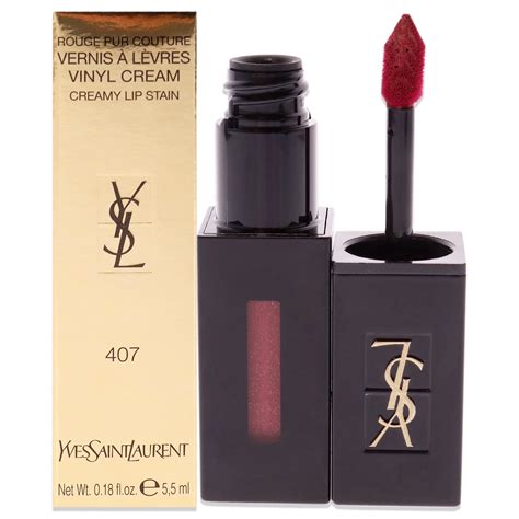 yves saint laurent 47 carmin|Yves Saint Laurent 407 Carmin Session Vinyl Cream Lip Stain.